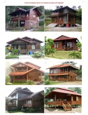 Kontraktor Pembuatan Rumah Kayu Kabupaten Sumedang HARGA PROMO